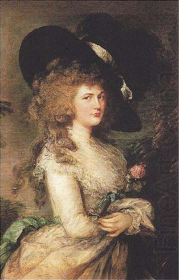 Thomas Gainsborough Lady Georgiana Cavendish, Duchess of Devonshire china oil painting image